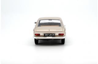 Peugeot 204 Coupe 1965 Beige Metal 1129  OttO mobile 1:18 Resinemodell (Türen, Motorhaube... nicht zu öffnen!)